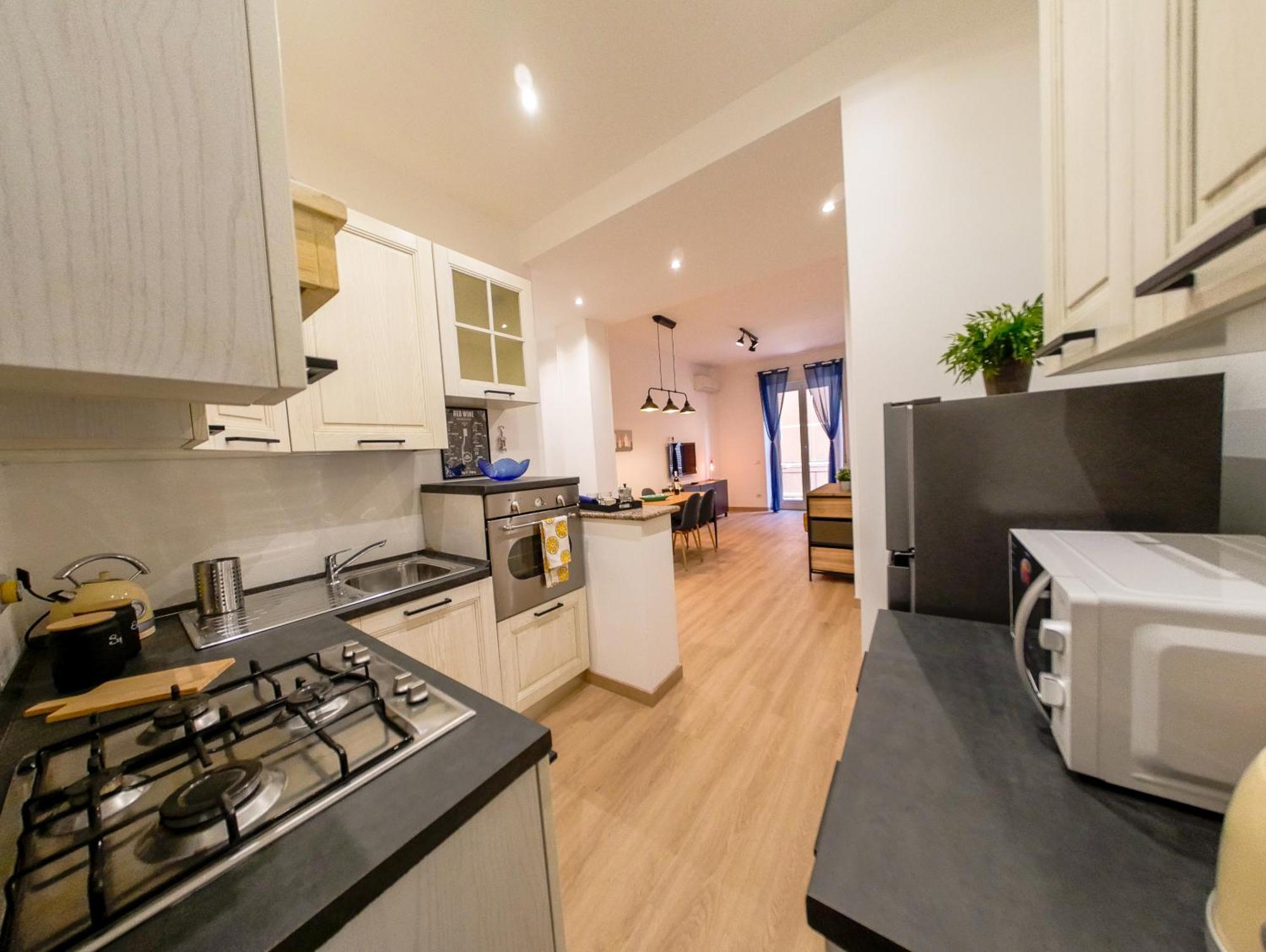 Chic Modern 2-Bedroom Near Metro Rome Buitenkant foto