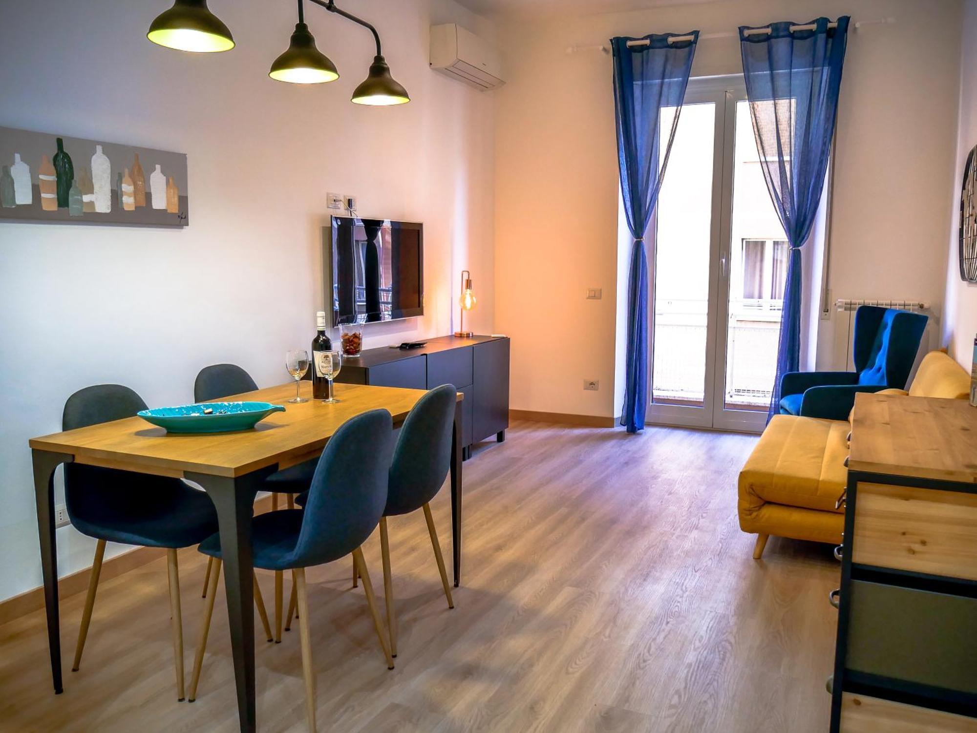 Chic Modern 2-Bedroom Near Metro Rome Buitenkant foto